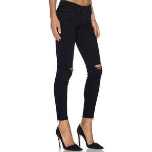MOTHER Looker Ankle Fray Jeans in Guilty as Sin - Size 24
